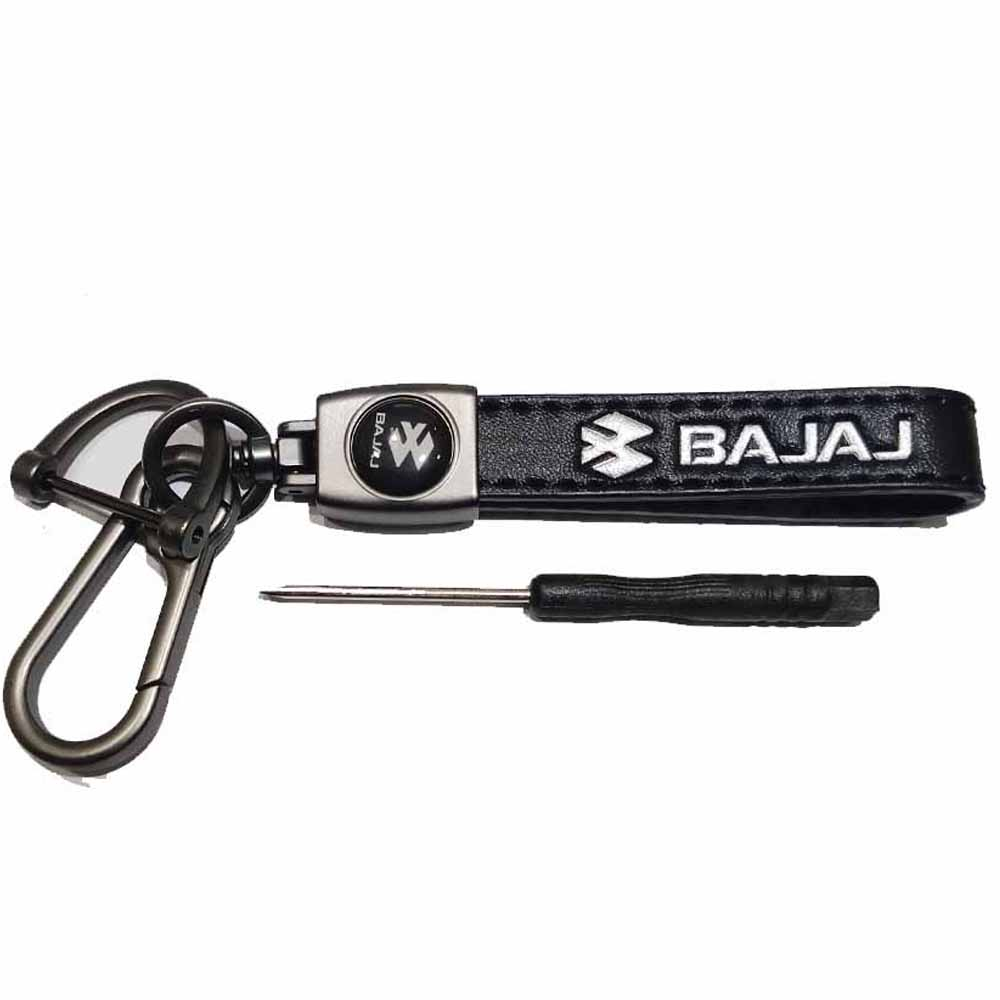Key Ring for Bike Leather Key Ring  Motorcycle Accessories Baja